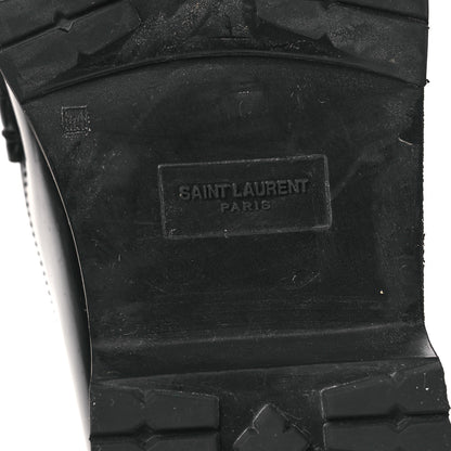Saint Laurent Patent Tribute 75 Platform Sandals 39 Black 16 of 24