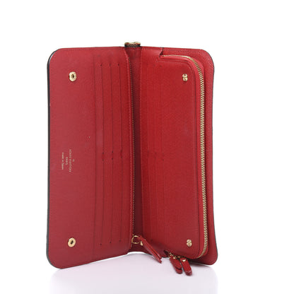 Louis Vuitton Damier Ebene Insolite Wallet Red 5 of 8