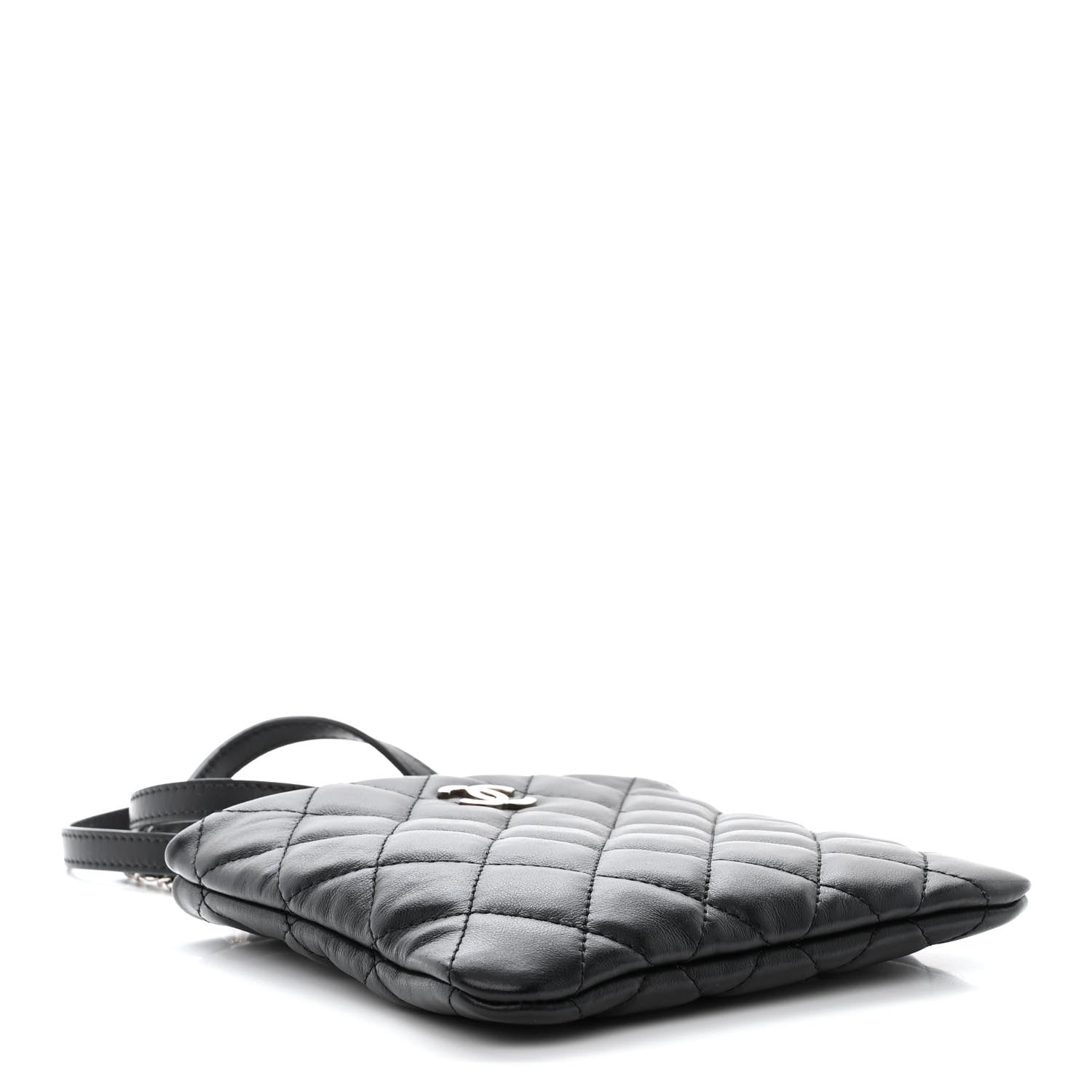 Chanel Lambskin Quilted Crossbody Bag Black 4 of 11