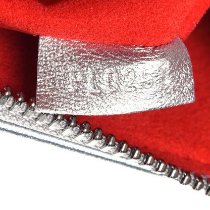 Louis Vuitton Metallic Lambskin Embossed Monogram Coussin PM Silver 7 of 12
