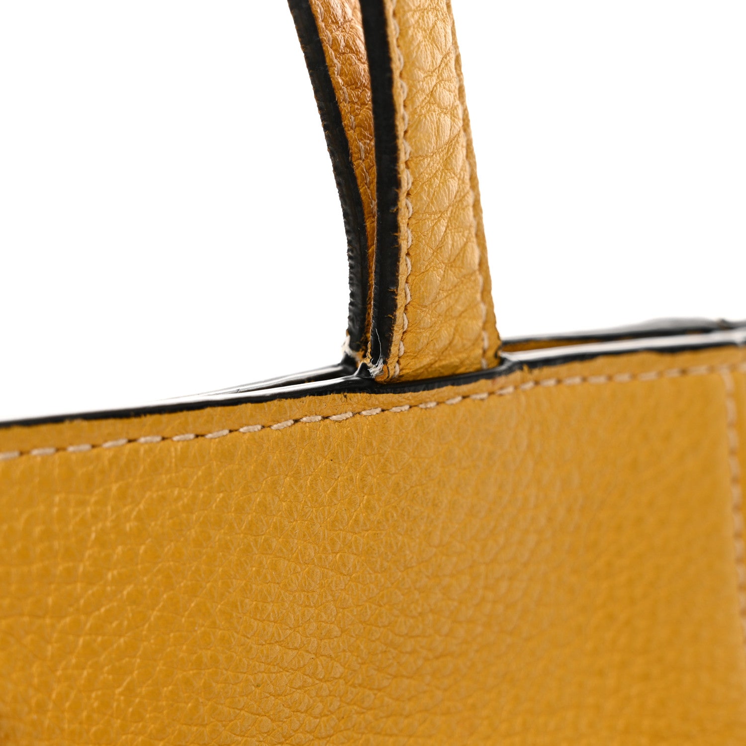 Prada Vitello Daino Tote Mimosa 15 of 19