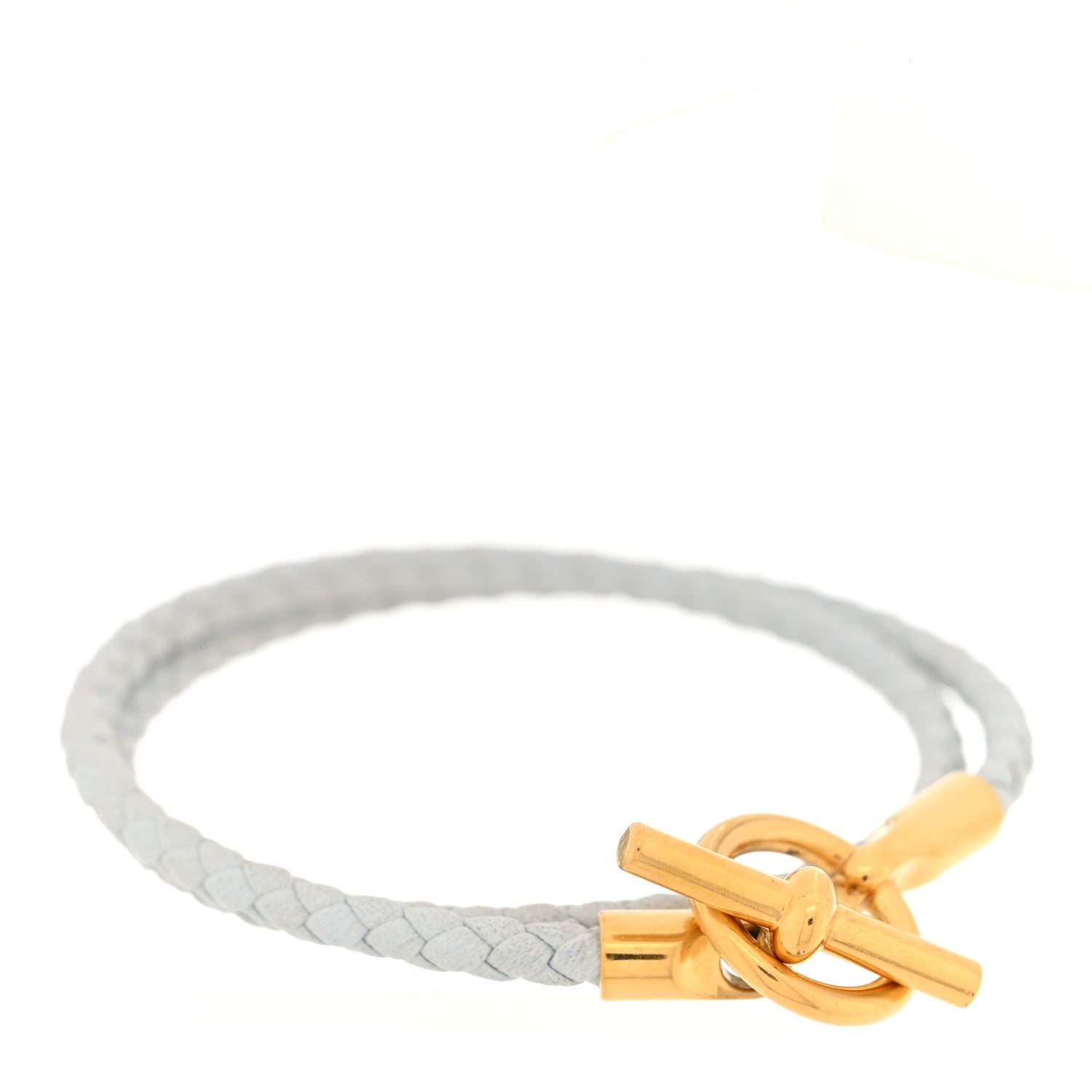 HERMES 2点おまとめ 【あひる】 Hermes Swift Glenan Double Tour Bracelet T2 Bleu Brume 1790639