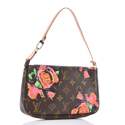 Louis Vuitton Monogram Roses Pochette Accessories 3 of 9