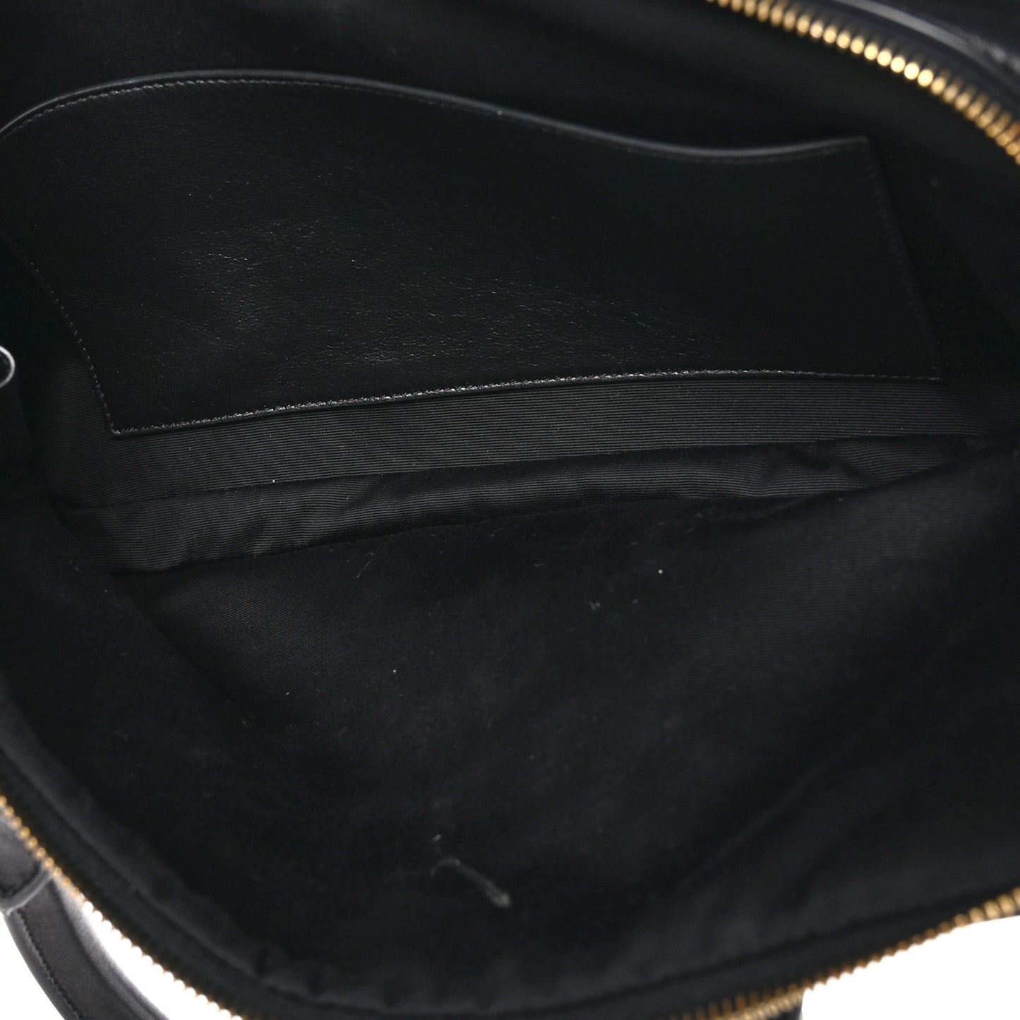 Lambskin Lyia Quilted Duffle Bag Black