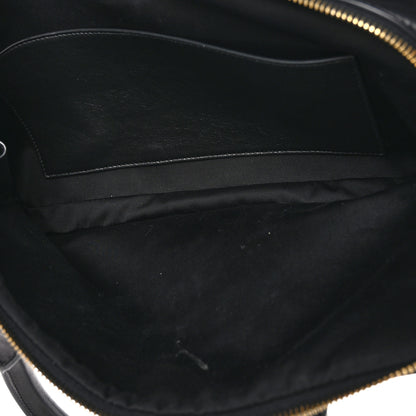 Saint Laurent Lambskin Lyia Quilted Duffle Bag Black 5 of 13