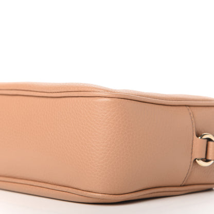 Gucci Pebbled Calfskin Small Soho Disco Bag Camelia 7 of 10