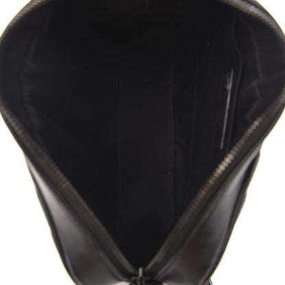 Saint Laurent Calfskin Matelasse Monogram Lou Camera Bag Black 5 of 12