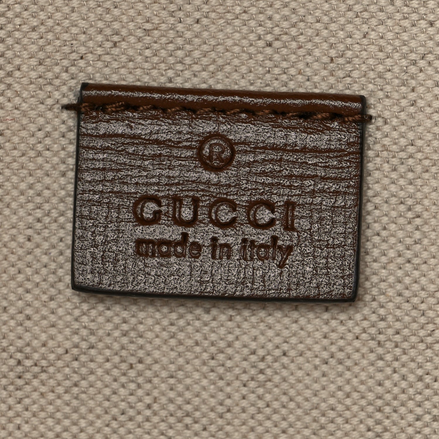 Gucci GG Supreme Monogram Fake/Not Large Retro Interlocking G Tote Bag Beige Brown Sugar 6 of 11