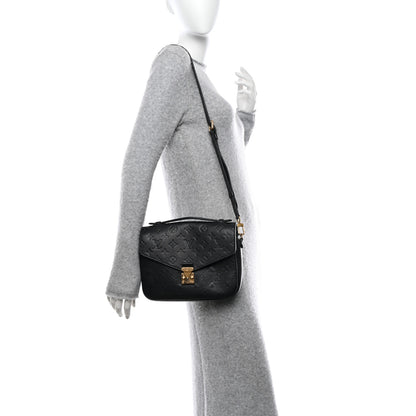Louis Vuitton Empreinte Pochette Metis Black 2 of 11