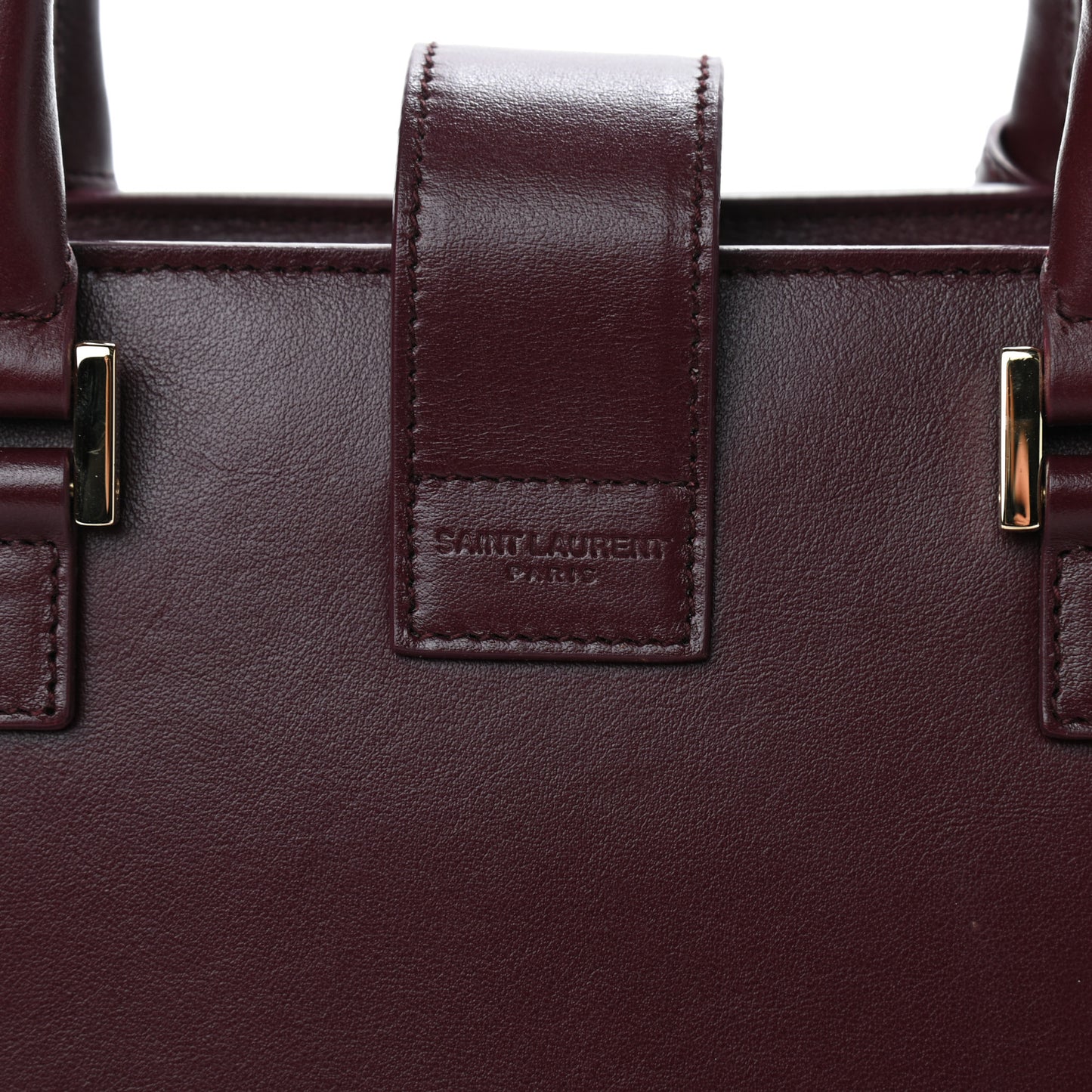 Smooth Calfskin Small Monogram Cabas Rouge Legion