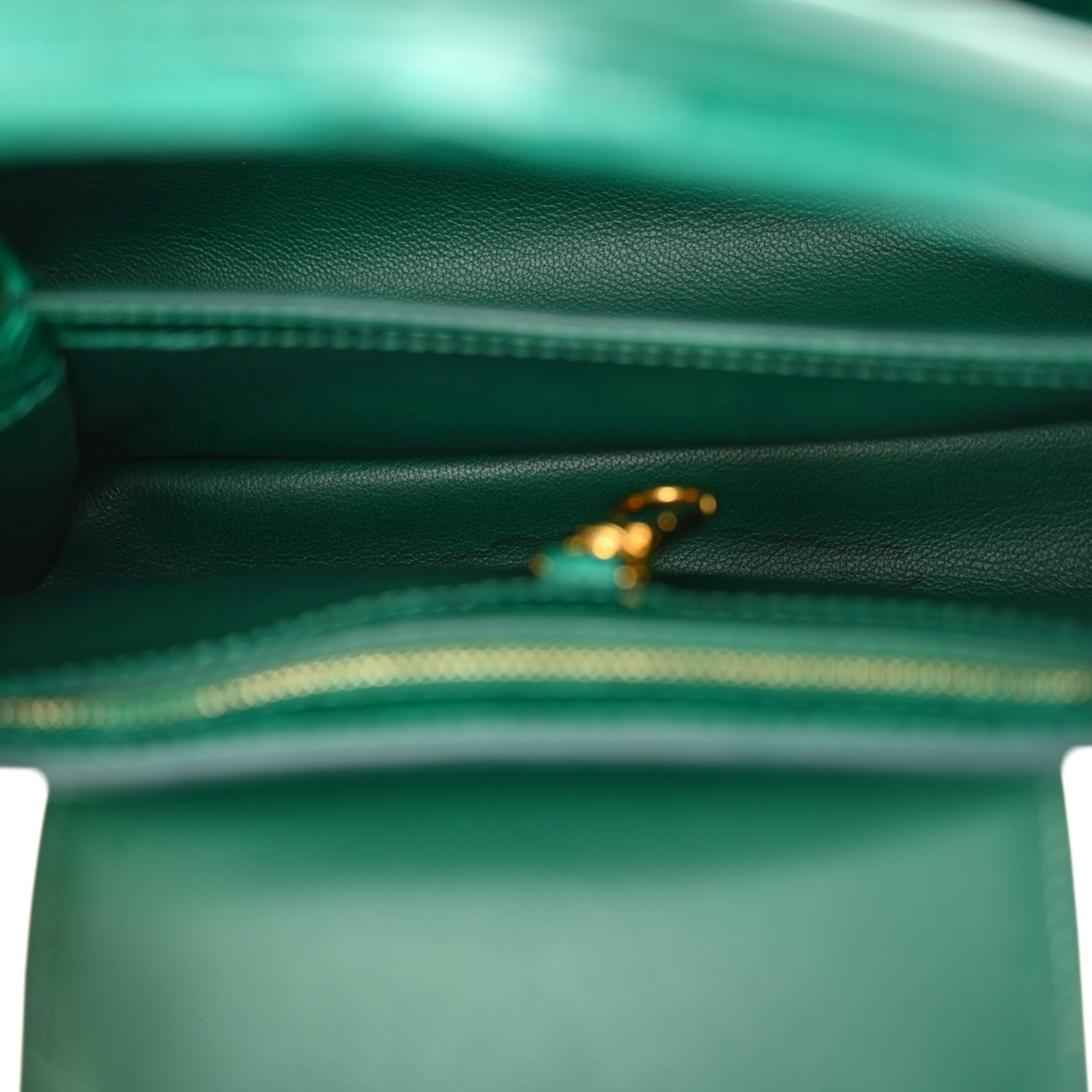 Louis Vuitton Alligator Capucines BB Emeraude 6 of 10
