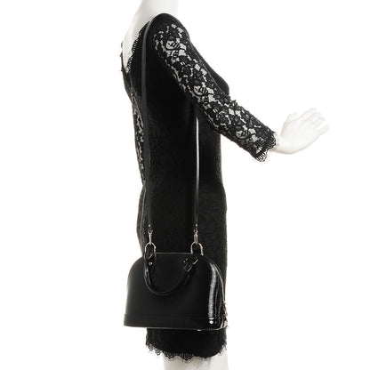 Louis Vuitton Epi Electric Alma BB Black 2 of 8