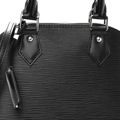 Louis Vuitton Epi Alma BB Black 7 of 9