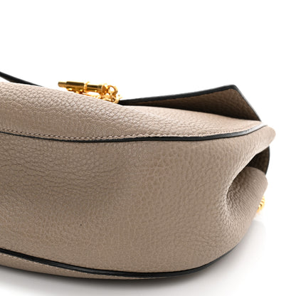 Chloe Grained Lambskin Mini Drew Shoulder Bag Motty Grey 9 of 9