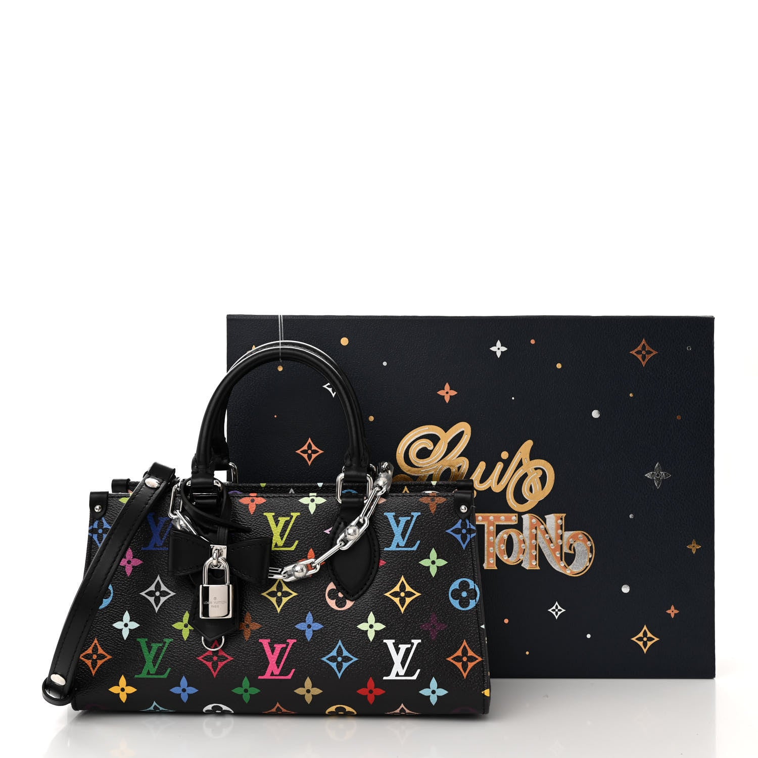 Louis Vuitton LV X TM Monogram Multicolor OnTheGo East West Black 10 of 10