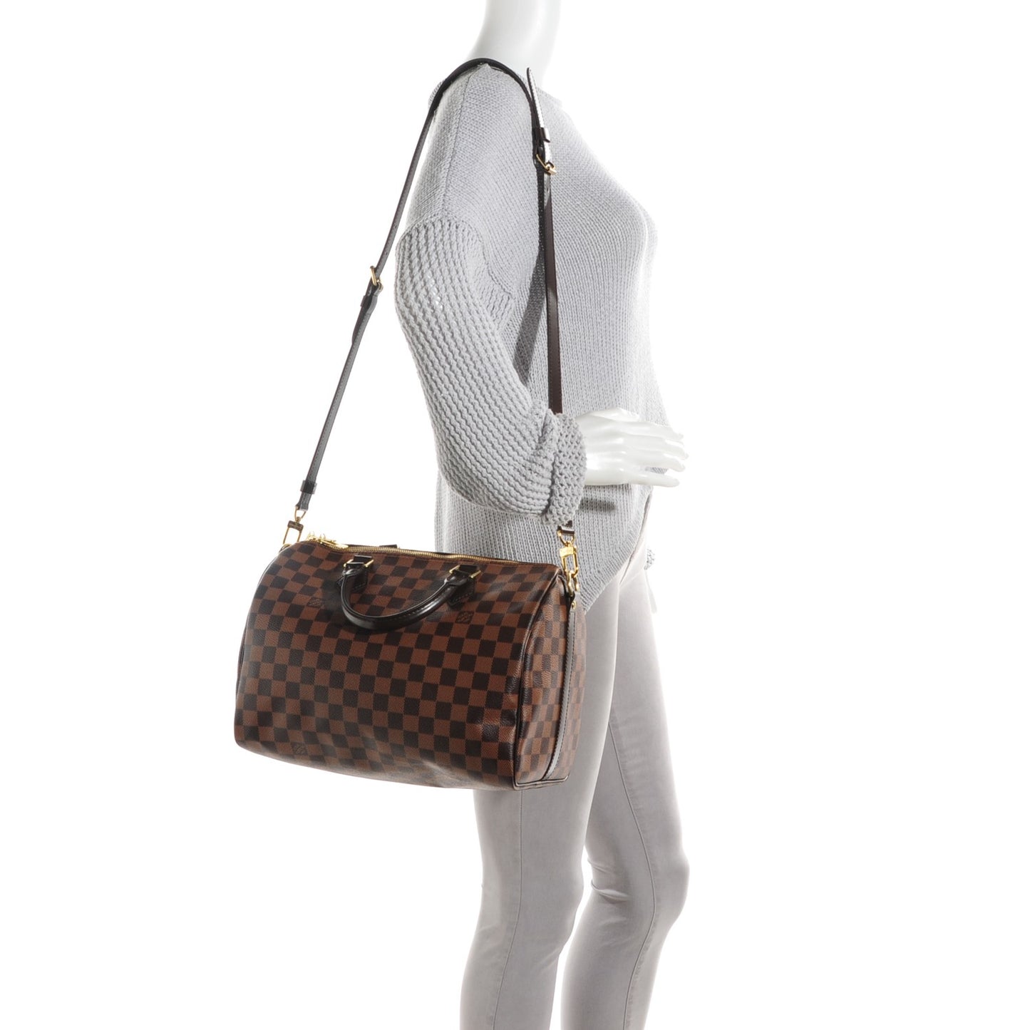 Damier Ebene Speedy Bandouliere 30