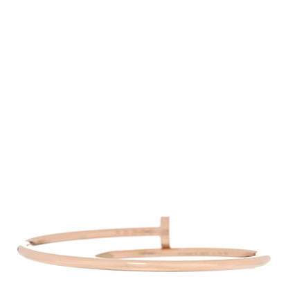 Cartier 18K Pink Gold Small Juste Un Clou Bracelet 15 2 of 4