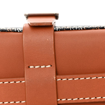 Goyard Goyardine Belvedere MM Messenger Bag Black Gold 10 of 11