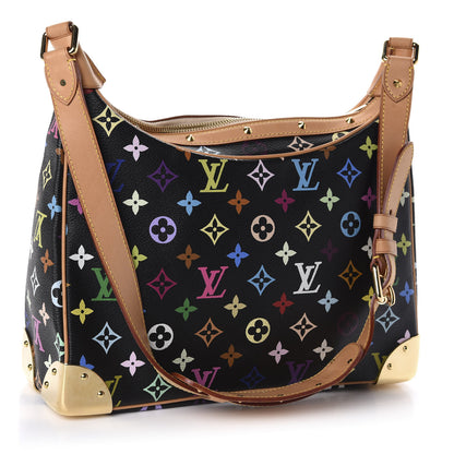 Louis Vuitton Monogram Multicolor Boulogne Black 3 of 12