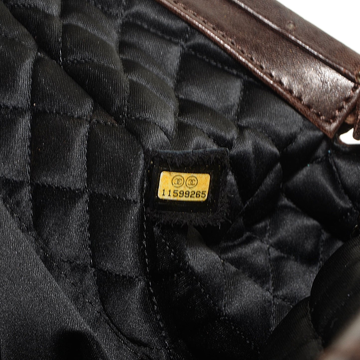 Calfskin Medium Perfect Day Tote Dark Brown