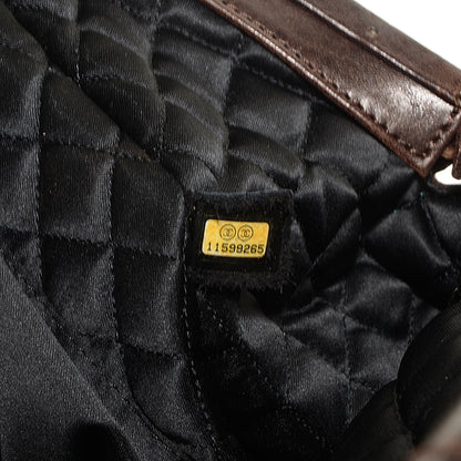 Chanel Calfskin Medium Perfect Day Tote Dark Brown 7 of 10