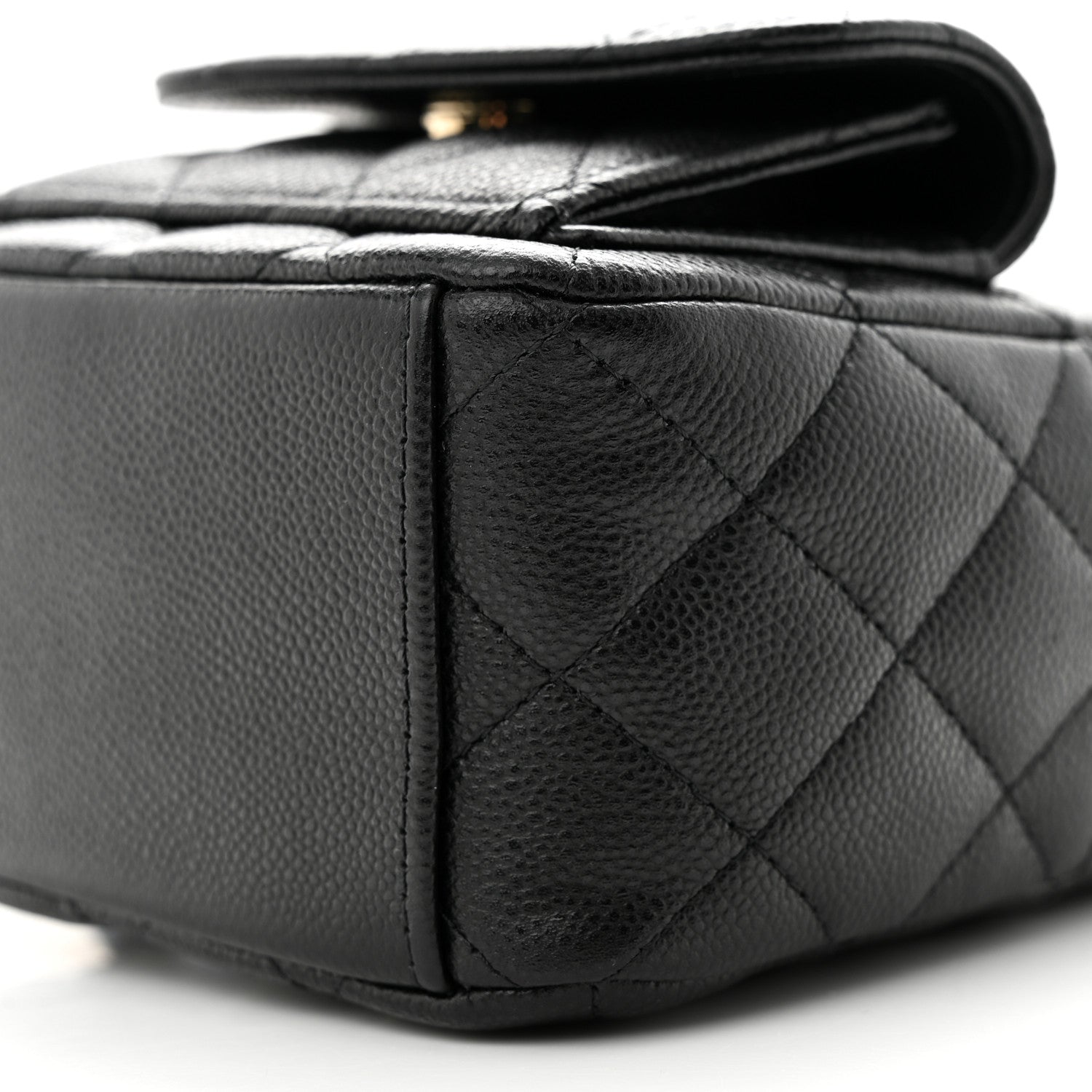 Chanel Caviar Quilted CC Mini Classic Backpack Black 10 of 11