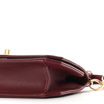 Chanel Calfskin Quilted Small Flap Burgundy 10 of 12