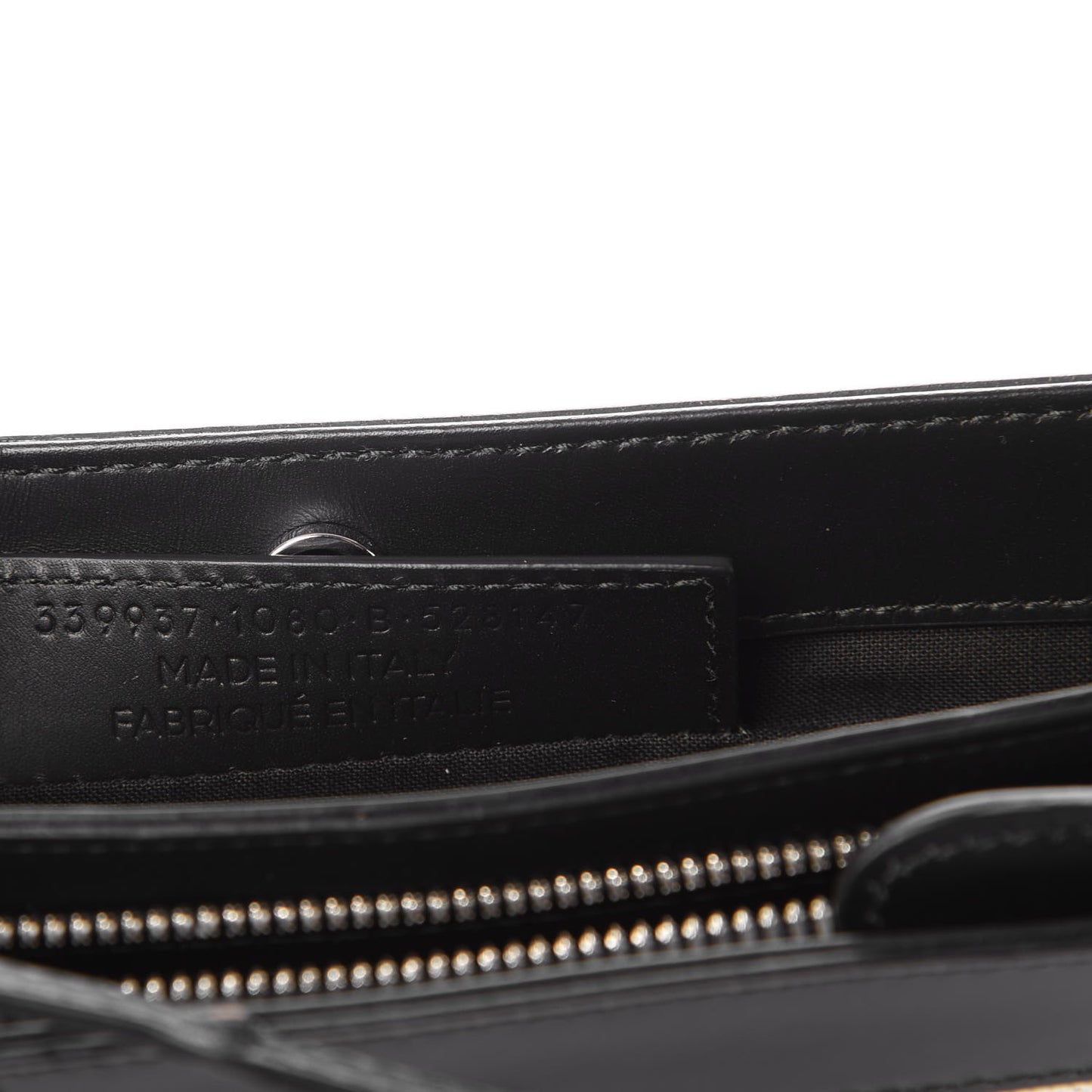 Cotton Canvas Pochette Crossbody Bag Black