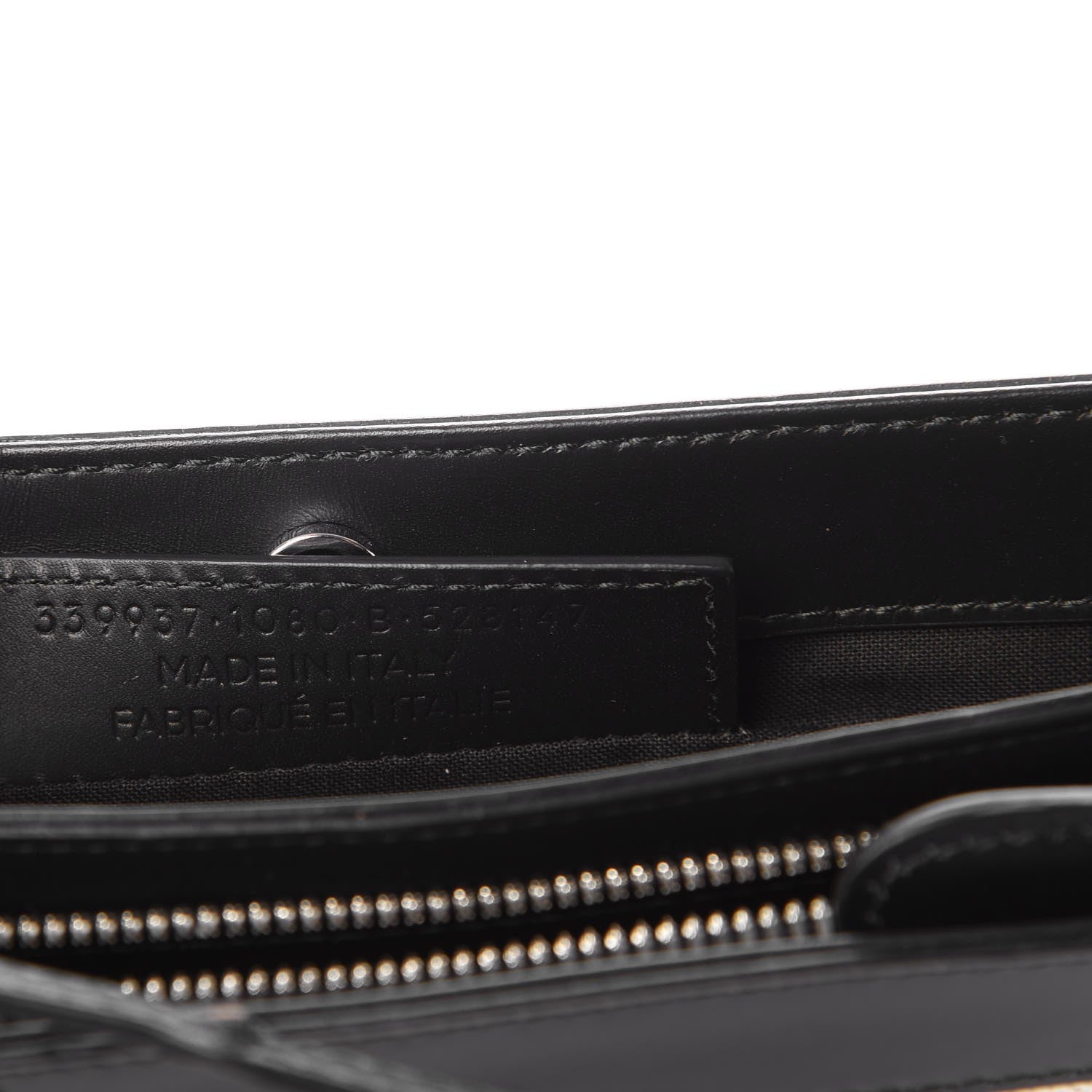 Balenciaga Cotton Canvas Pochette Crossbody Bag Black 7 of 7