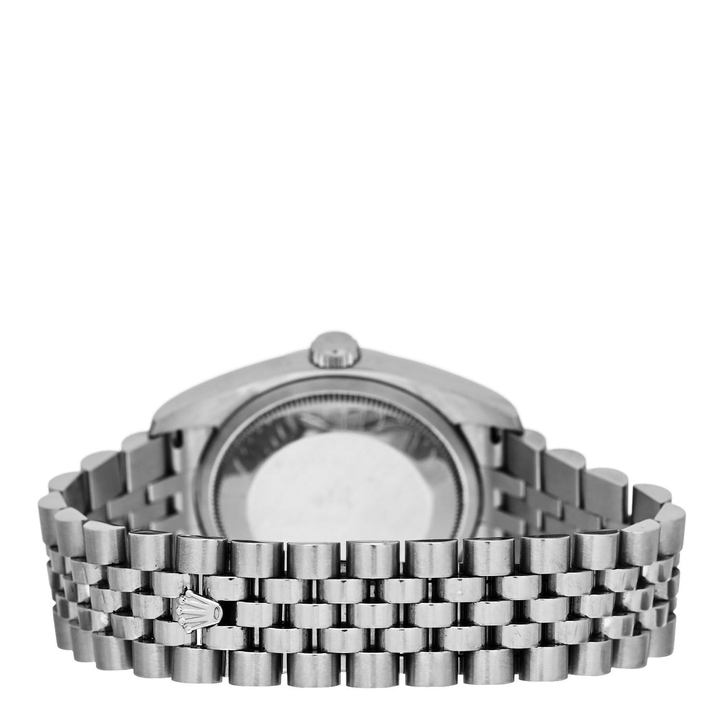 Stainless Steel 18K White Gold 36mm Oyster Perpetual Datejust Watch Blue Jubilee 11623