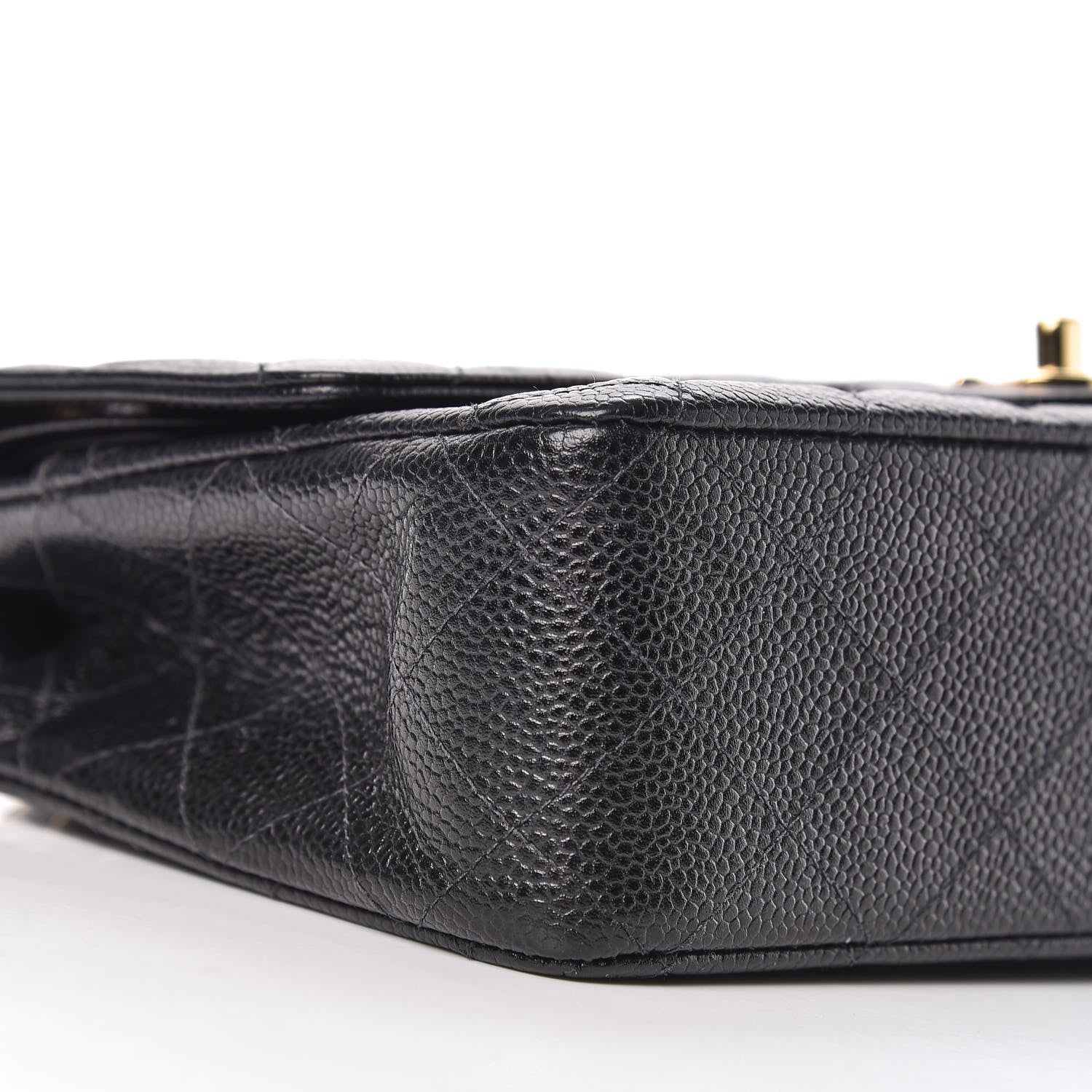 Chanel Caviar Quilted Medium Double Flap Black 14 of 16