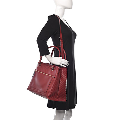 Gucci Soft Microguccissima Large Tote Red 2 of 11