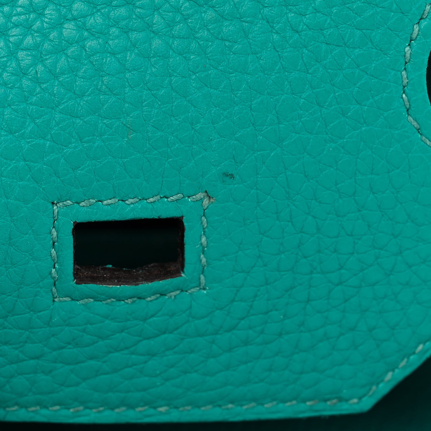 Hermes Taurillon Clemence Birkin 35 Bleu Paon 12 of 15