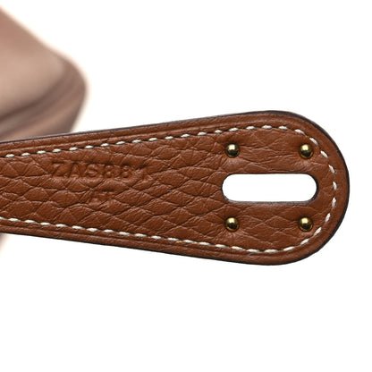 Hermes Taurillon Clemence Lindy 30 Gold 7 of 11