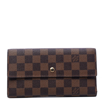 Louis Vuitton Damier Ebene Porte Tresor International Wallet 1 of 5
