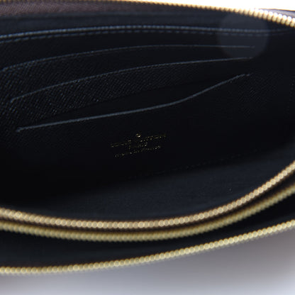 Louis Vuitton Reverse Monogram Giant Double Zip Pochette 7 of 10