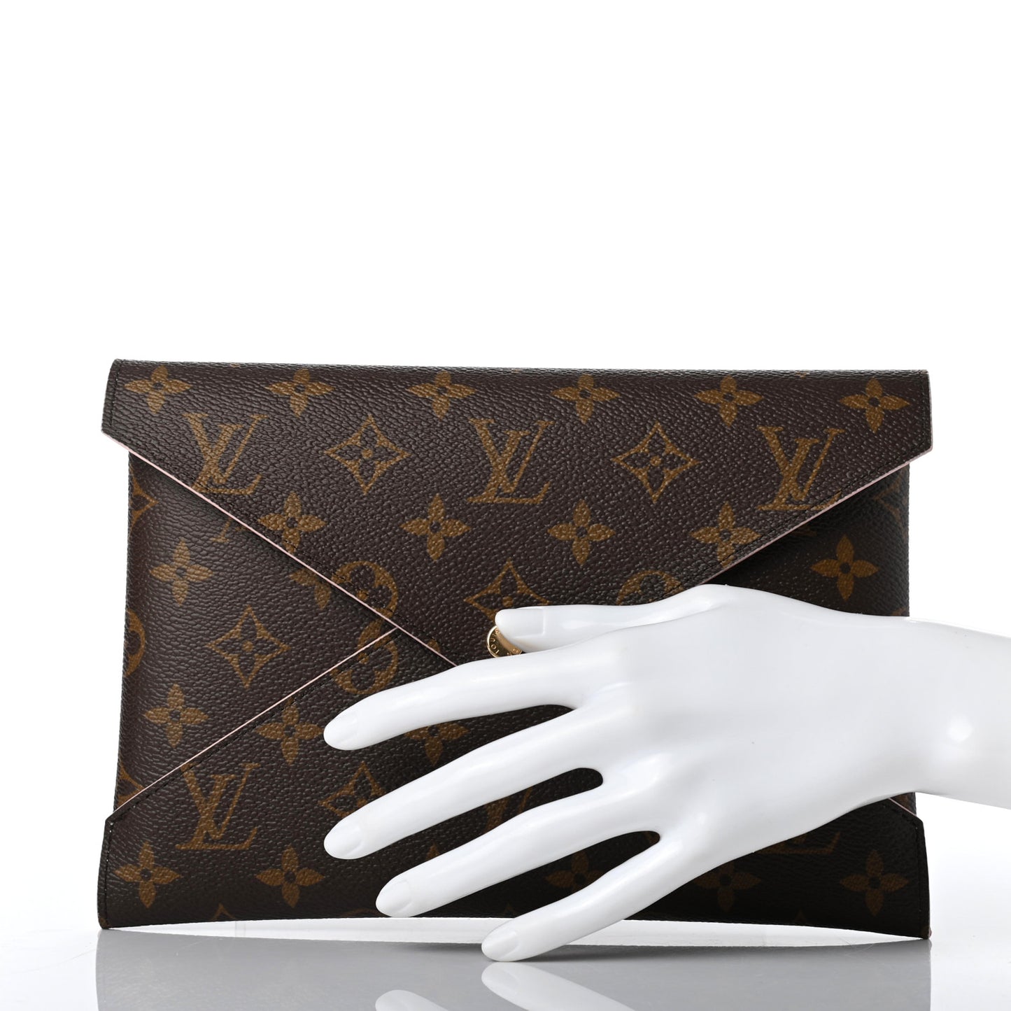 Monogram Large Kirigami Pochette Insert Rose Ballerine