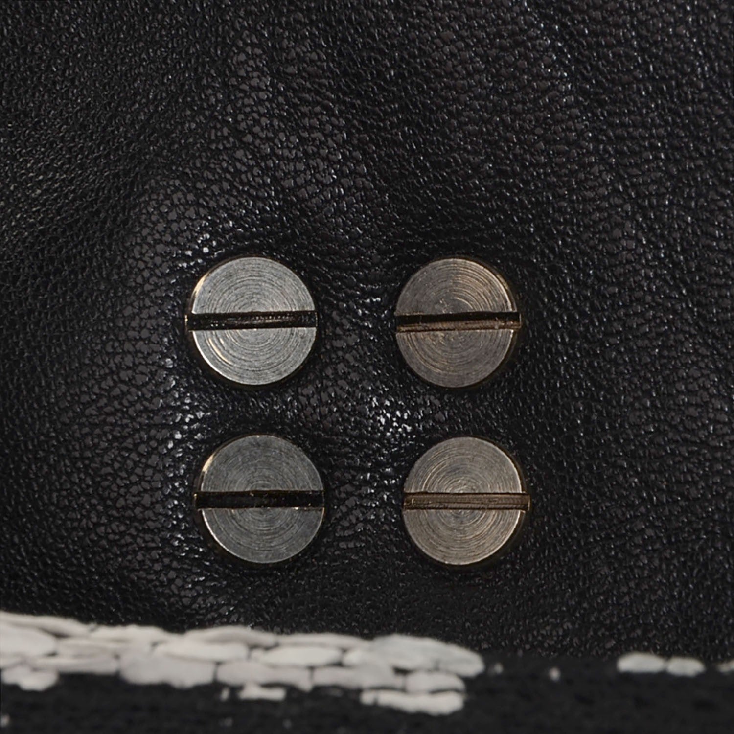 Proenza Schouler Jacquard Wood Block PS1 Tiny Satchel Black White 7 of 15