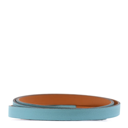 Hermes Swift Behapi Double Tour Reversible Bracelet S Bleu Atoll 3 of 7