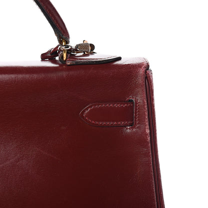 Hermes Box Kelly Retourne 32 Rouge H 35 of 40