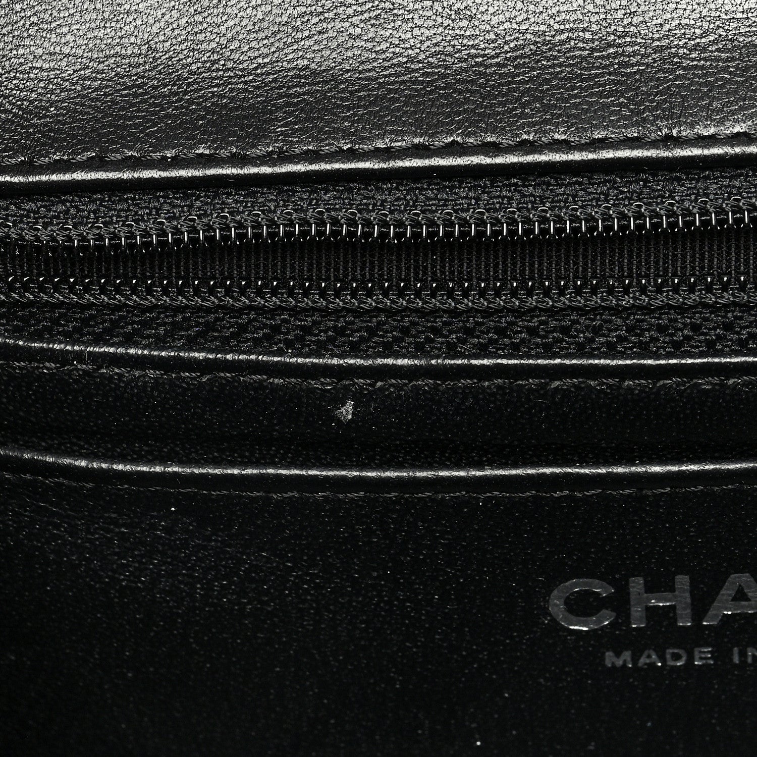 Chanel Lambskin Quilted Mini Square Flap Black 11 of 12