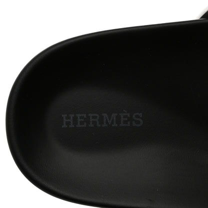 Hermes Calfskin Womens Chypre Sandals 38.5 White 5 of 9