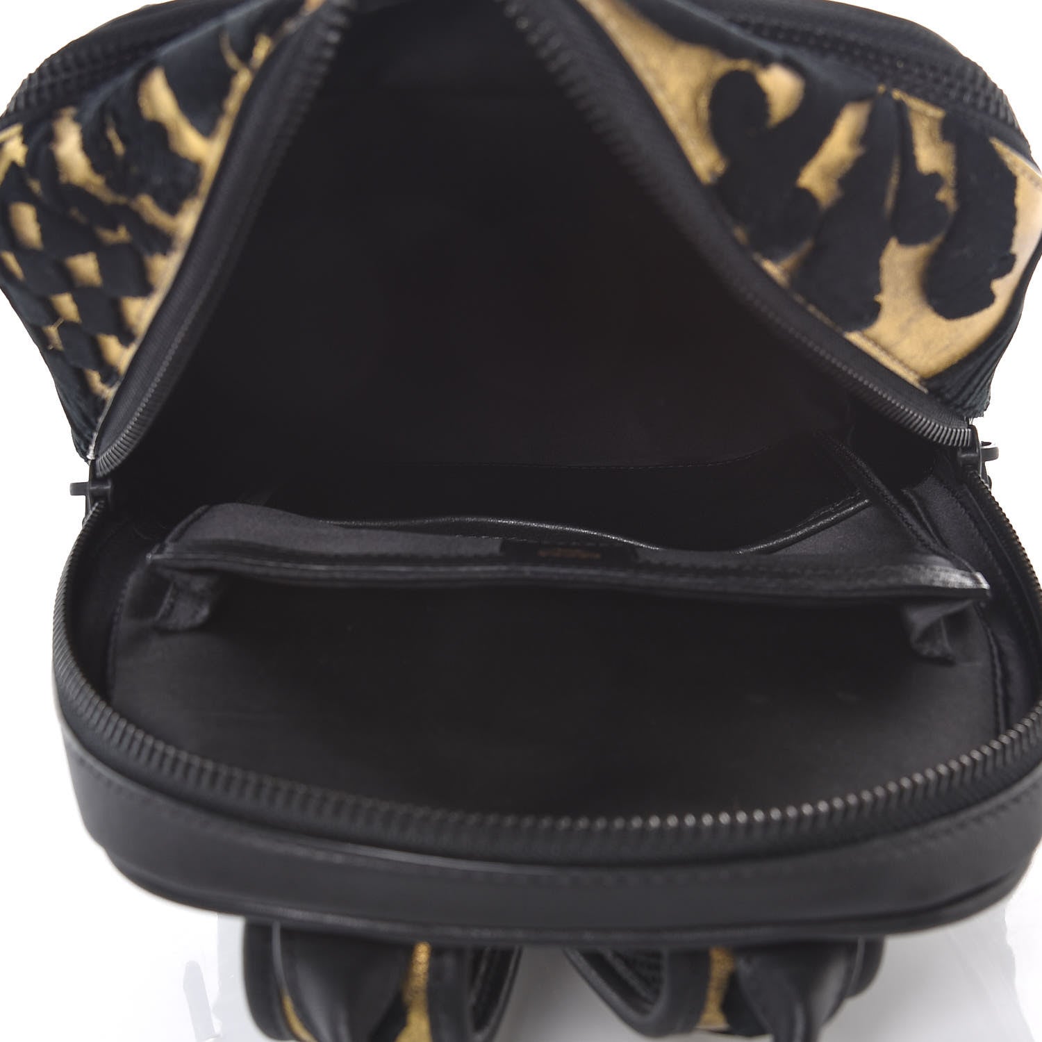 MCM Tapisserie Goatskin Small Duke Backpack Gold 5 of 16