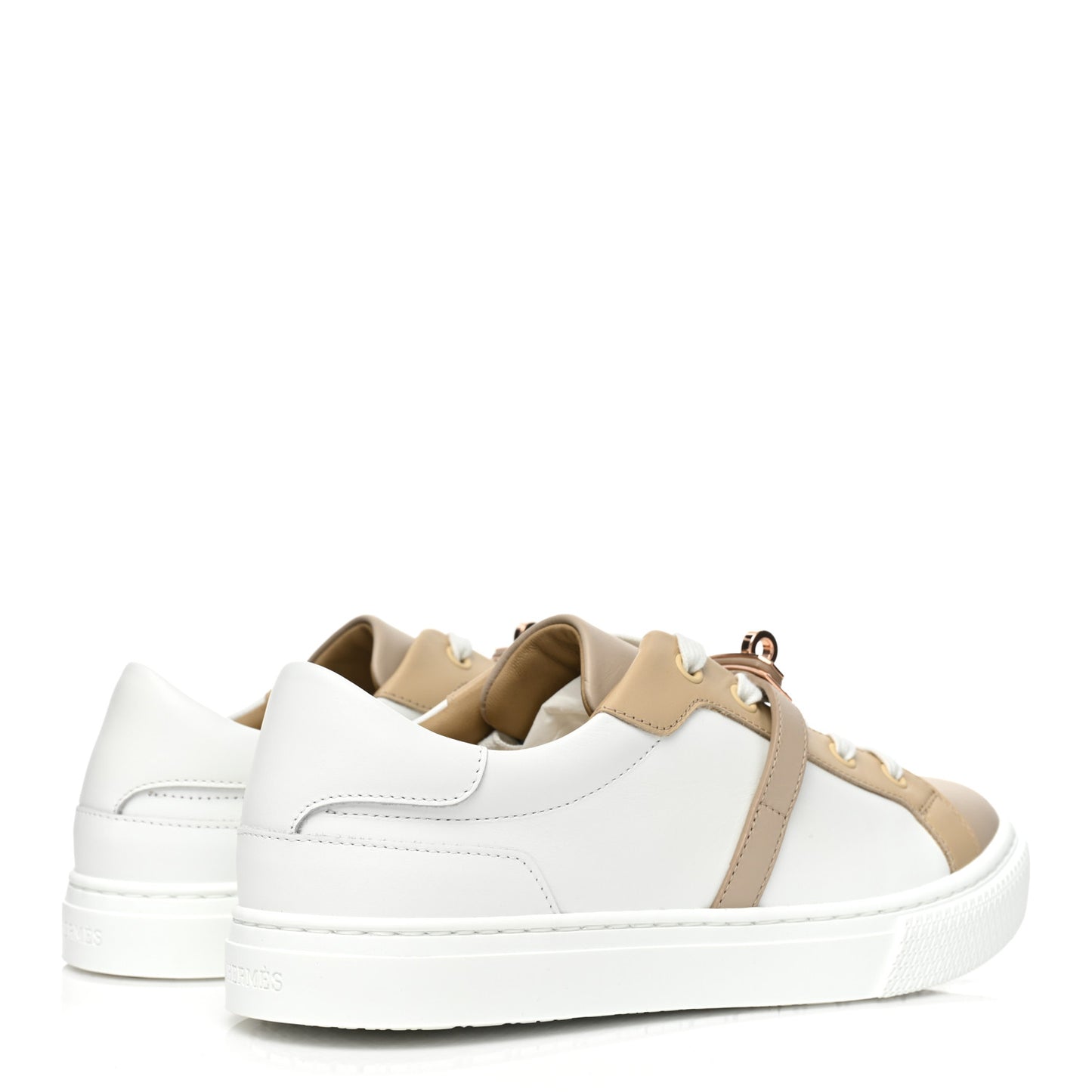 Calfskin Day Sneakers 38.5 Multicolor White