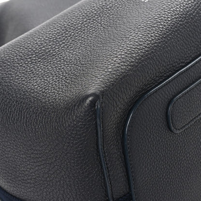 Loro Piana Grained Calfskin Large Bale Bag Navy Blue 9 of 12