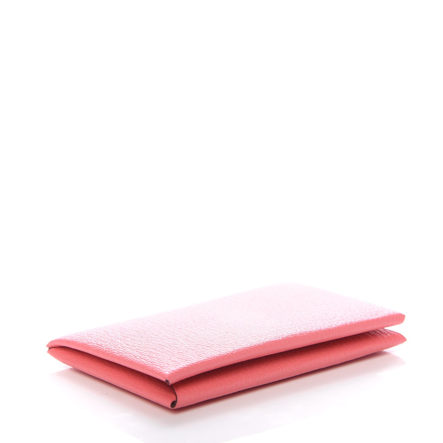 Hermes Chevre Mysore Calvi Card Case Rose Ete 4 of 10