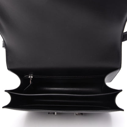 Hermes Grained Monsieur Lizard Constance 24 Black Ombre 5 of 9