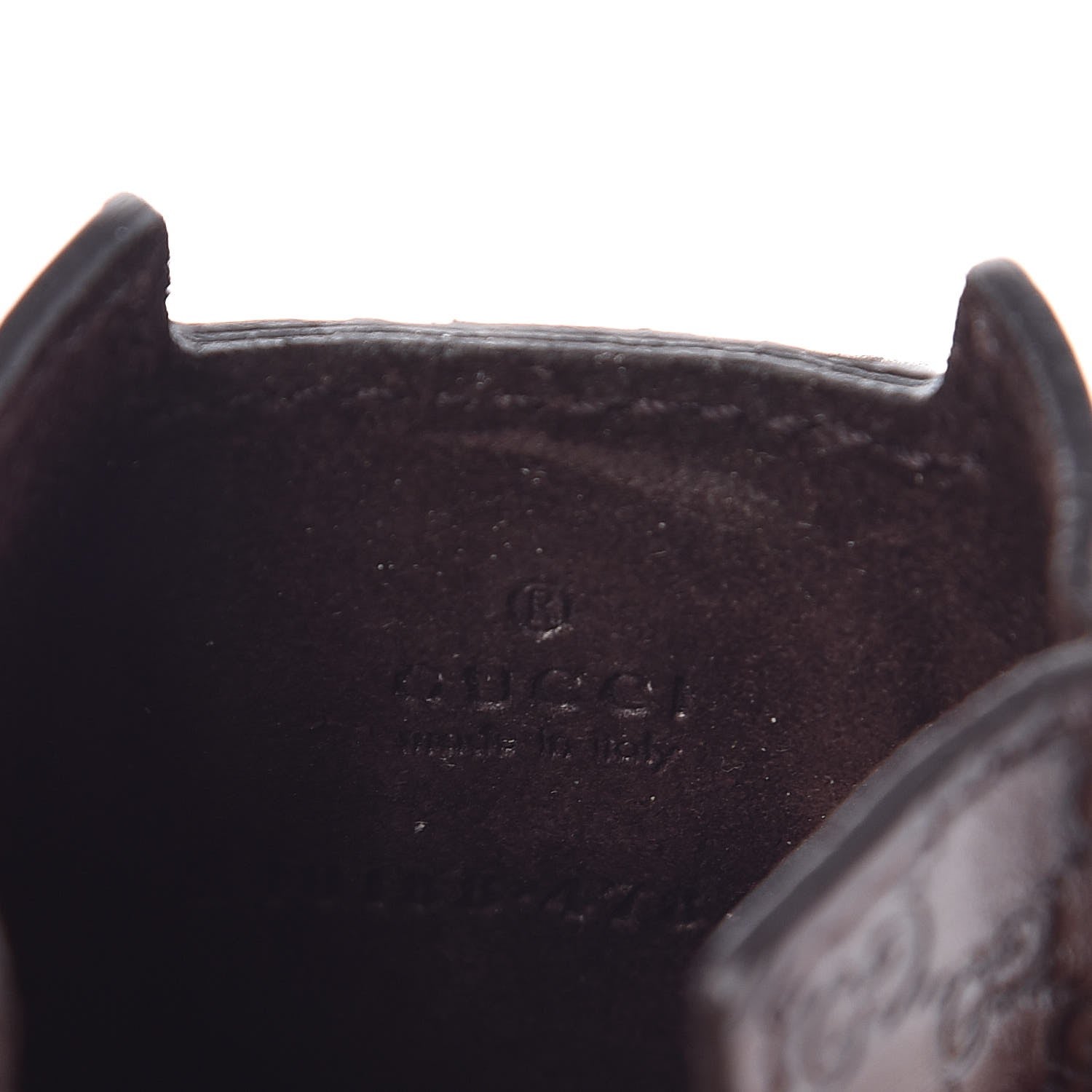 Gucci Guccissima Case Dark Brown 6 of 6