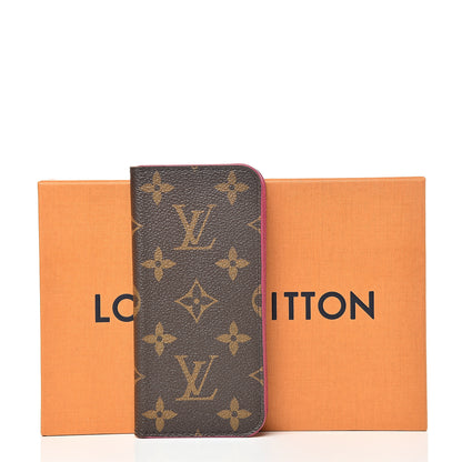 Louis Vuitton Monogram iPhone 7/8 Folio Case Pink 10 of 10
