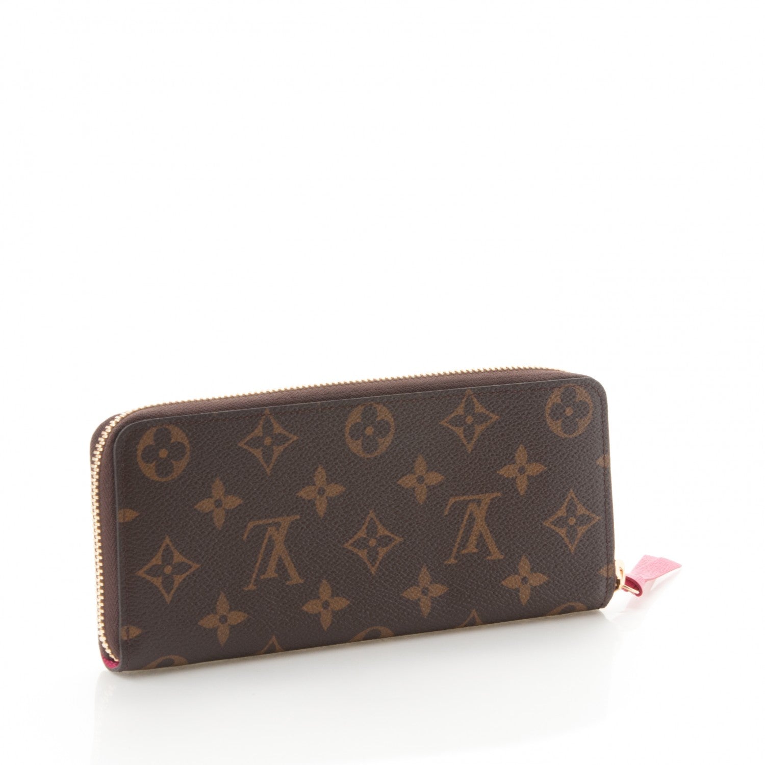 Louis Vuitton Monogram Clemence Wallet Hot Pink 3 of 7